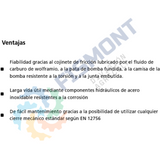 6B-5 BOMBA CENTRIFUGA HORIZONTAL MULTIETAPAS DE ALTA PRESION SERIE MOVITEC HSI MARCA KSB