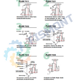 4X6-13 BOMBA CENTRIFUGA DE ACOPLAMIENTO UNIVERSAL NORMAS ANSI SERIE 911L MARCA MANN