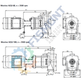 6B-5 BOMBA CENTRIFUGA HORIZONTAL MULTIETAPAS DE ALTA PRESION SERIE MOVITEC HSI MARCA KSB