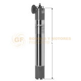 6SP17A14 BOMBA SUMERGIBLE DE POZO PROFUNDO EN ACERO INOXIDABLE MARCA WDM