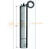 4SP2526 BOMBA SUMERGIBLE DE POZO PROFUNDO EN ACERO INOXIDABLE MARCA WDM