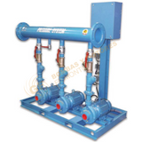 EHT-IC11/4-1.5-2 SISTEMA DE BOMBEO HIDRONEUMATICO TRIPLEX SERIE EHT CON 1.5 H.P. MARCA BARNES