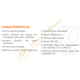 QIS 316 BOMBA CENTRIFUGAS DE GRADO ALIMENTICIO Y SANITARIO DE 7.5 H.P. MARCA Q-PUMPS