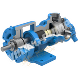 L224A BOMBA DE ENGRANES INTERNOS DE ACOPLAMIENTO UNIVERSAL SERIE 224A MARCA VIKING