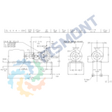 2L6X4-10H BOMBA CENTRIFUGA HORIZONTAL SERIE 1L MARCA DPUMPS