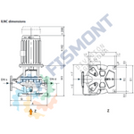 65-40-160B BOMBA CENTRIFUGA VERTICAL EN LINEA SERIE ILNC MARCA KSB