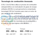 ISL G-5 MOTOR DE COMBUSTION A DIESEL DE 8.9 L MARCA CUMMINS