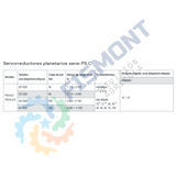 PSC1 SERVORREDUCTORES PLANETARIOS DE HOLGURA REDUCIDA SERIE PS.C MARCA SEW EURODRIVE