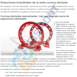 CD-1 REDUCTOR INDUSTRIAL DE CORONA DENTADA SEGMENTADA SERIE CD MARCA SEW EURODRIVE