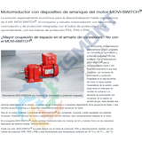 MSW-1.1E-4 MOTORREDUCTOR CON DISPOSITIVO DE ARRANQUE DEL MOTOR SERIE MOVI-SWITCH MARCA SEW EURODRIVE