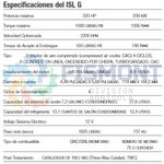 ISL G-2 MOTOR DE COMBUSTION A DIESEL DE 8.9 L MARCA CUMMINS