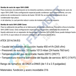 LEMD-E-C1 BOMBA DE VACIO DE ANILLO LIQUIDO DE ACOPLAMIENTO CERRADO SERIE LEMD-EMA-CAVAC MARCA SIHI