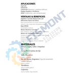 K2 1/2L-5-2 BOMBA CENTRIFUGA DE BAJA PRESION CON MOTOR ELECTRICO SERIE KL MARCA CUMA