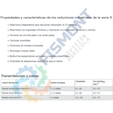 XK1 REDUCTOR INDUSTRIAL DE ENGRANAJES CILINDRICOS Y CONICOS SERIE XK MARCA SEW EURODRIVE