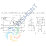 2L3X1.5-13 BOMBA CENTRIFUGA HORIZONTAL SERIE 1L MARCA DPUMPS