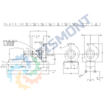 3L10X8-16 BOMBA CENTRIFUGA HORIZONTAL SERIE 1L MARCA DPUMPS