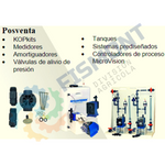 LC54 BOMBA DOSCIFICADORA SOLENOIDE PARA QUIMICOS SERIE C PLUS  MARCA PULSATRON PULSAFEEDER