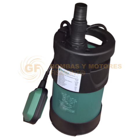 NNE1.2510-1-2-110HF BOMBA SUMERGIBLE PARA AGUAS CLARAS Y LIGERAMENTE SUCIAS EN NORYL MARCA WDM