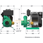 QD3220HF BOMBA CENTRIFUGA DE ALTA PRESION CON MOTOR A DIESEL MARCA WDM