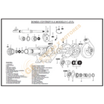 C-500A BOMBA CENTRIFUGA HORIZONTAL DE ACOPLAMIENTO UNIVERSAL EN ACERO INOXIDABLE SERIE C MARCA SENTINEL