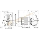 2N-3-2 BOMBA ELECTRICA AUTOCEBANTE SERIE 2N DE 3.0 H.P. MARCA BARNES