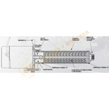 PB0712A071 BOMBA MULTIETAPAS PARA ALTA PRESION CON MOTOR ELECTRICO DE 0.75 H.P. SERIE PB MARCA BARNES